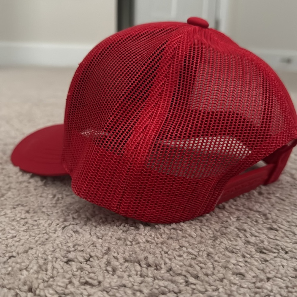 TravisMathew Red Baseball Cap - Picture 3 of 4